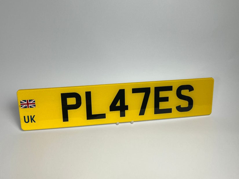 Fitting your new number plates
